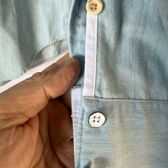 Rag & Bone chambray denim shirt. - Picture 3 of 5